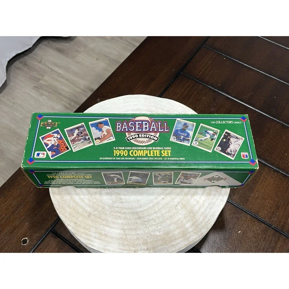 1990 Upper Deck Baseball Complete Set Open Box Mint Cards 800 Holograms Griffey